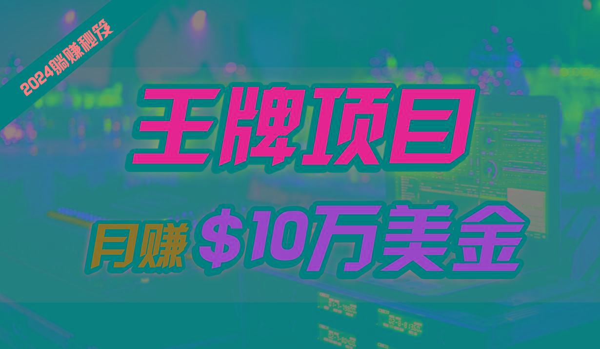 王牌项目月入10W美金,2024最新国外挂机撸U项目,全程无人值守,可批量放大!-星火轻创