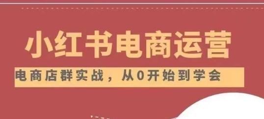 小红书店铺运营从小白到大神2.0，从入门到精通-星火轻创