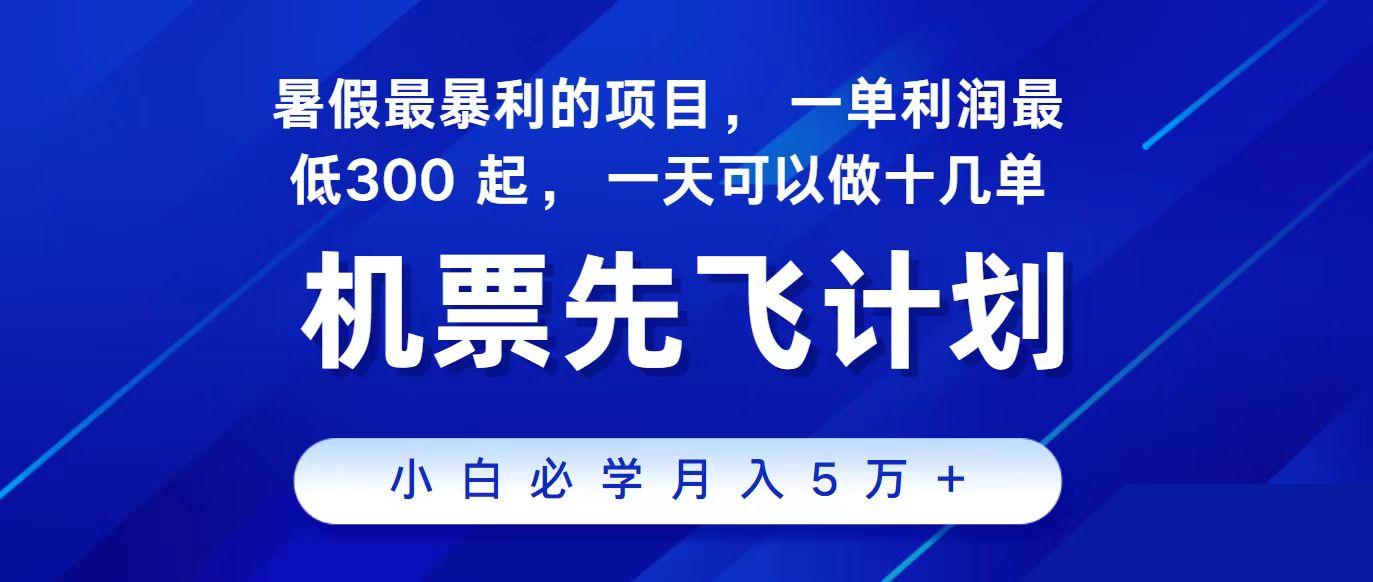 2024最新项目冷门暴利，整个暑假都是高爆发期，一单利润300+，每天可批量操作十几单-星火轻创