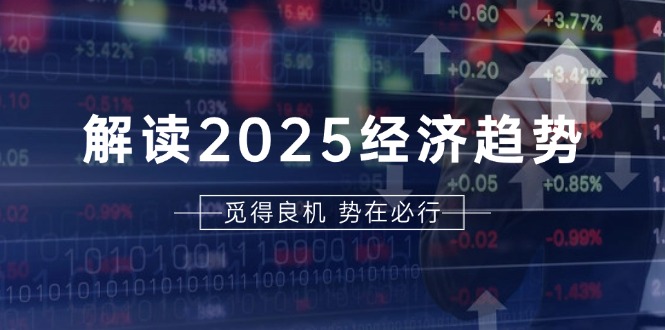 解读2025经济趋势、美股、A港股等资产前景判断，助您抢先布局未来投资-星火轻创