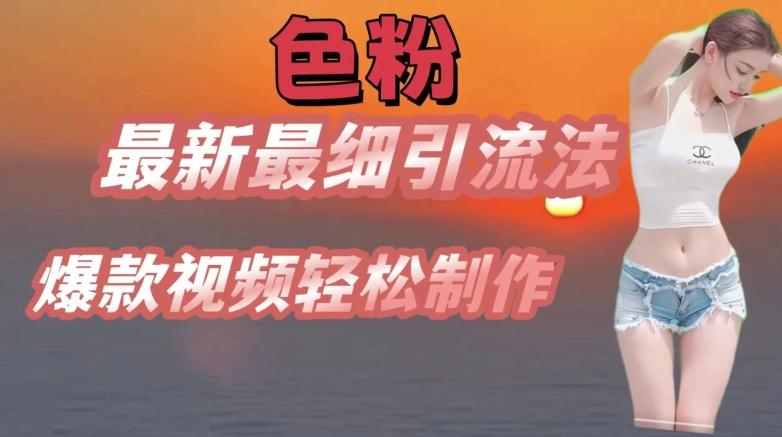 se粉最新最细引流法,七天螺旋起号法,爆款视频轻松制作【揭秘】