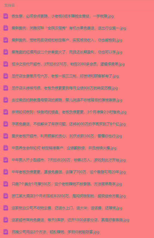 图片[3]-(9607期)真实有效391套商业模式，年入几十到几百万案例解析(电子书+视频+图文)-星火轻创