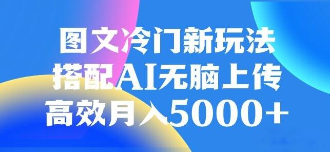 图文冷门项目，无脑复制粘贴，日入500+-星火轻创