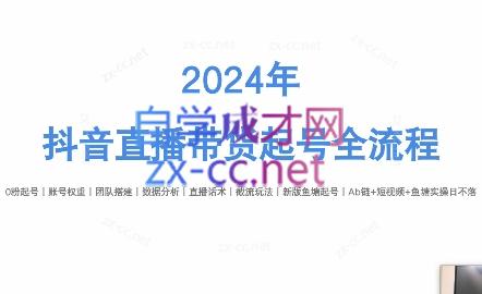 六六老师·2024年抖音直播带货起号全攻略-星火轻创