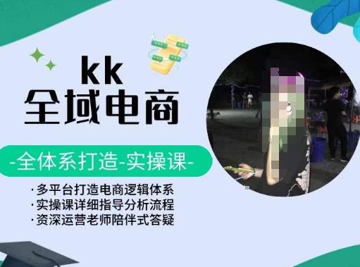 KK全域电商，全体系打造实操课，多平台打造电商逻辑体系-星火轻创