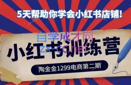 陶金金·小红书训练营(第二期)-星火轻创
