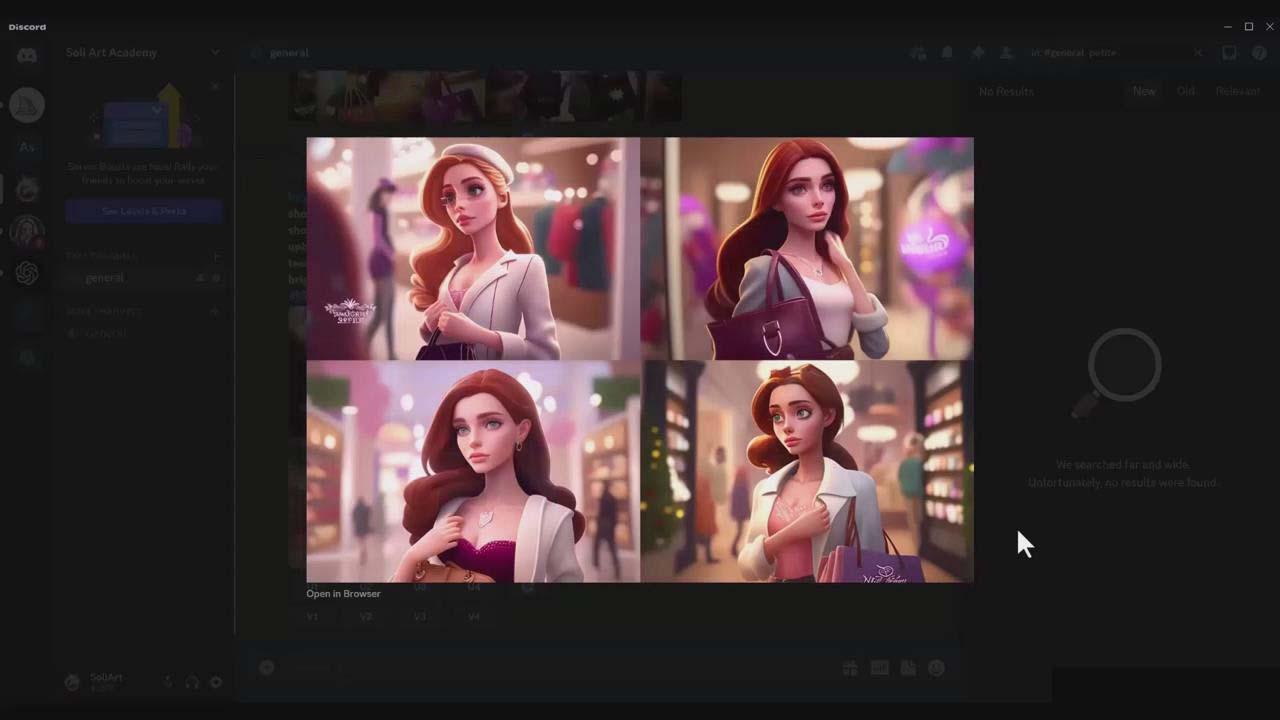 图片[5]-掌握 MidJourney V5 AI + ChatGPT创建一致的角色设计图像-22节课-中英字幕-星火轻创